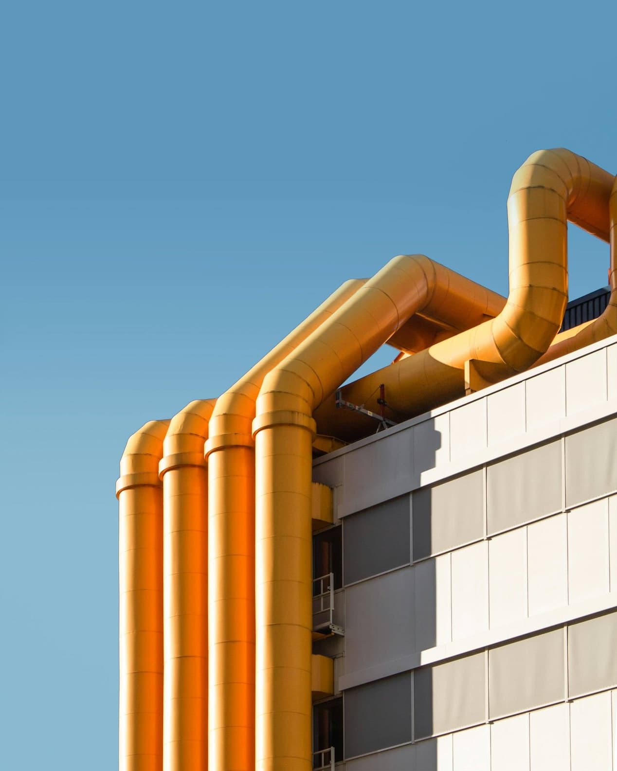Industrial pipeline and gas distribution piping